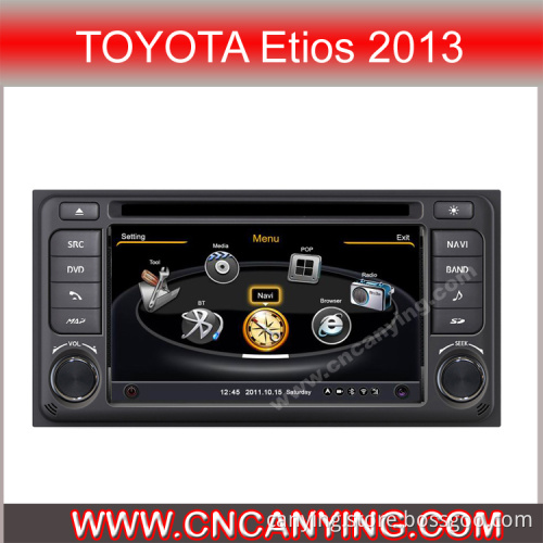 Special Car DVD Player for Toyota Etios 2013 with GPS, Bluetooth. with A8 Chipset Dual Core 1080P V-20 Disc WiFi 3G Internet (CY-C234)